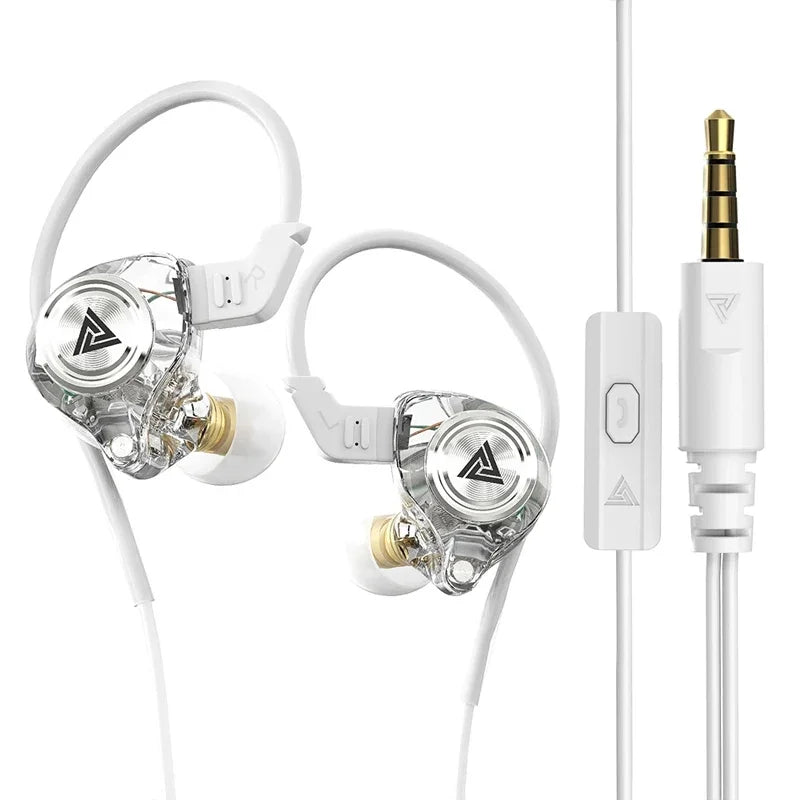 QKZ AK3 kabelgebundene Kopfhörer mit Mikrofon – HiFi-Bass-Gaming-Headset