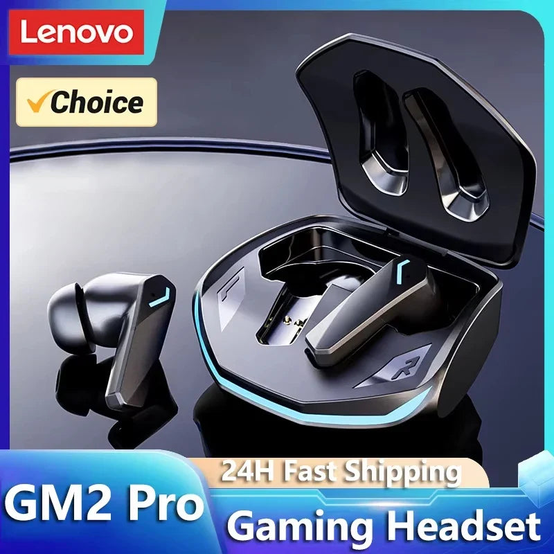 Lenovo GM2 Pro Wireless Gaming Earbuds – Low Latency & Dual Mode