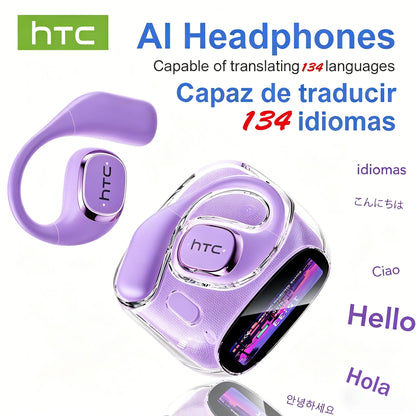 HTC NE11 Wireless Earbuds – HD Display, 30H Battery